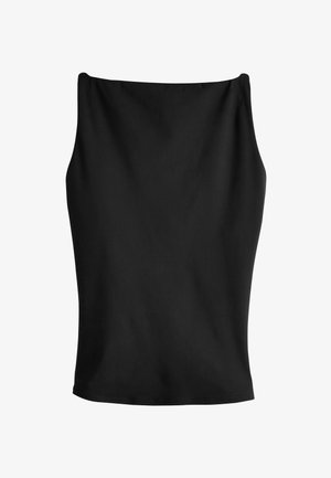 Next, REGULAR FIT - HIDDEN SUPPORT BOAT NECK VEST TOP - Topp - black
