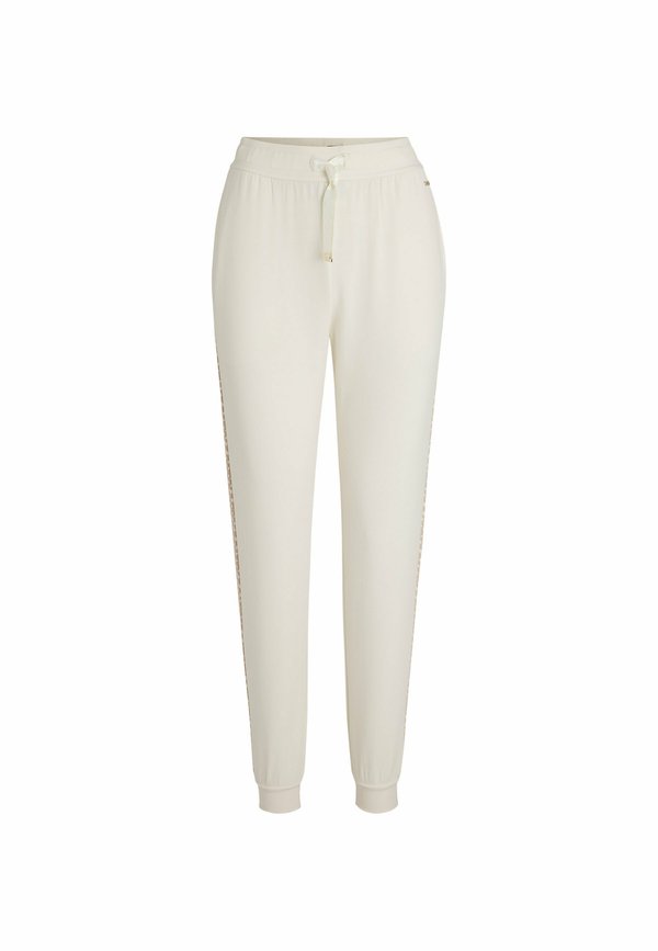 MONOGRAM  CUFF - Tracksuit bottoms - natural eighteen2