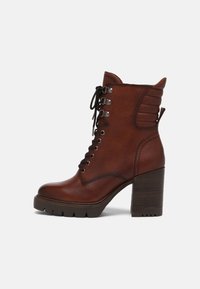 Tamaris Botines de tacón - cognac