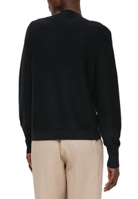 s.Oliver BLACK LABEL AUS MIX - Strickpullover - schwarz