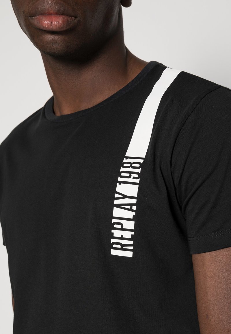 Herren T-Shirts basic | Replay T-Shirt basic black/schwarz - NQ16230 Herren T-Shirts basic | Replay T-Shirt basic black/schwarz - NQ16230