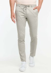 DISPARTAFLEX - Kostiuminės kelnės - beige