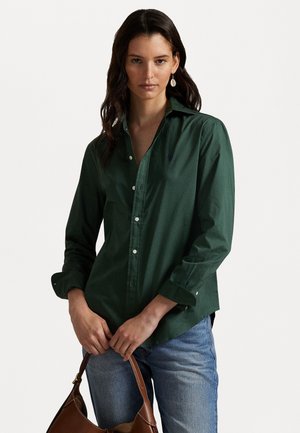 Polo Ralph Lauren CLASSIC FIT COTTON TWILL SHIRT - Košilová halenka - dark green