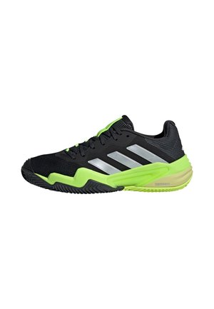 BARRICADE 13 CLAY TENNIS - da tennis per terra battuta - core black metalic   lucid lemon