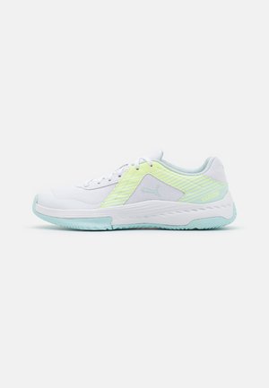 VARION - Scarpe da pallavolo - white/nitro blue/fizzy light