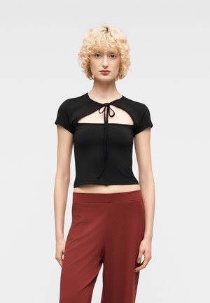 ONLFRIA WIDE STRETCH PANT - Bukser - spiced apple