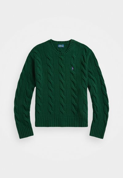 Polo Ralph Lauren CLASSIC LONG SLEEVE - Πουλόβερ - moss agate