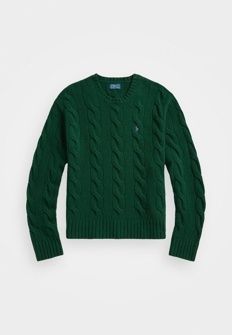 Polo Ralph Lauren CLASSIC LONG SLEEVE - Strikkegenser - moss agate