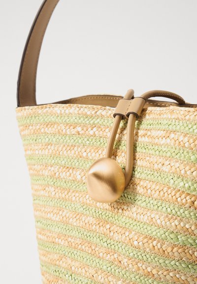 Cult Gaia FREDDIE SHOULDER - Sac à main - honeydew multi