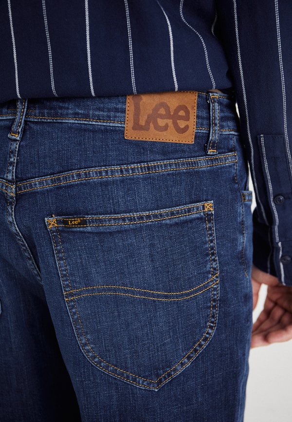 AUSTIN - Straight leg jeans - deep ocean2