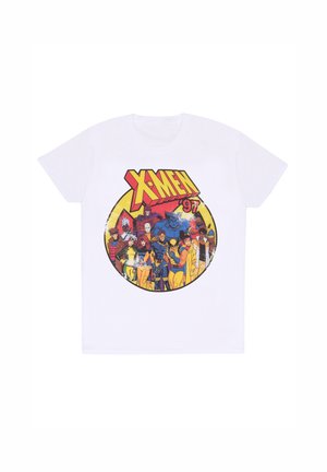 Henry Tiger MARVEL COMICS X-MEN TEAM DISTRESSED biały