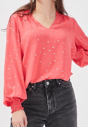 Cache Cache, Blouse - mottled red
