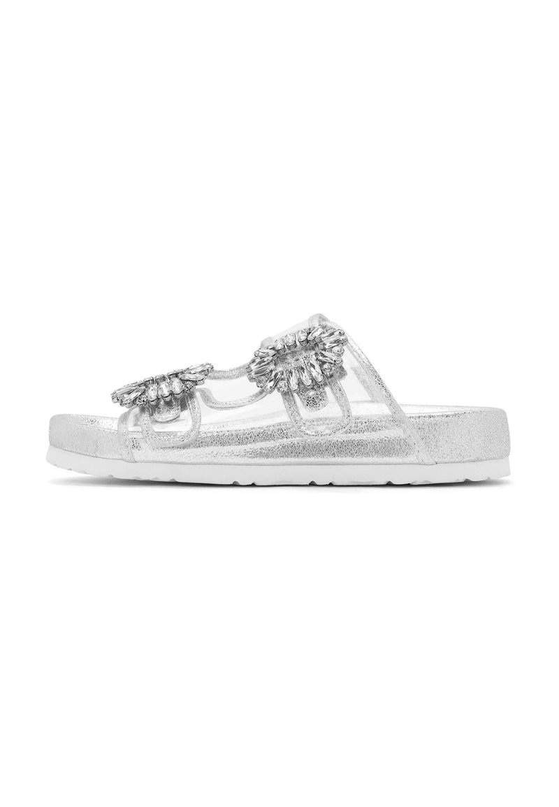 Derimod DOUBLE STRAP - Muiltjes - transparent