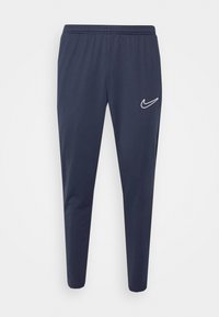 ACADEMY PANT BRANDED - Jogginghose - obsidian/white