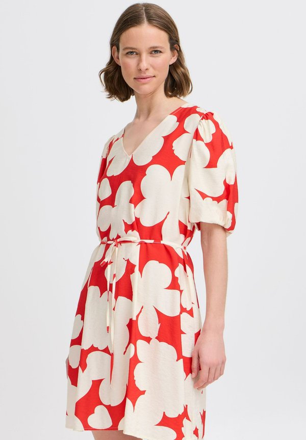 BYIBINE - Day dress - flame flower mix2