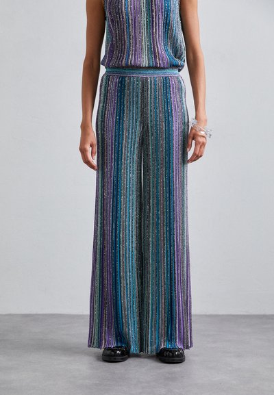 Missoni TROUSERS - Kalhoty - dark tones multicolor