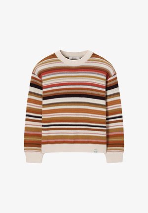 Sissy-Boy, SISSY-BOY GESTREIFTER STRICKPULLOVER - MEHRFARBIG - Jumper - mehrfarbig