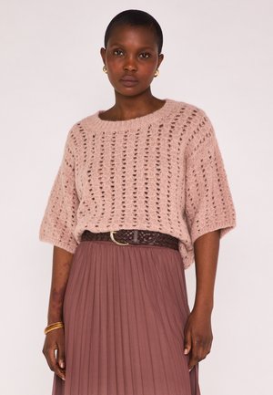 PRUNE - T-shirt imprimé - bois de rose