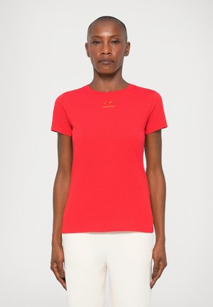 Basic póló - chinese red