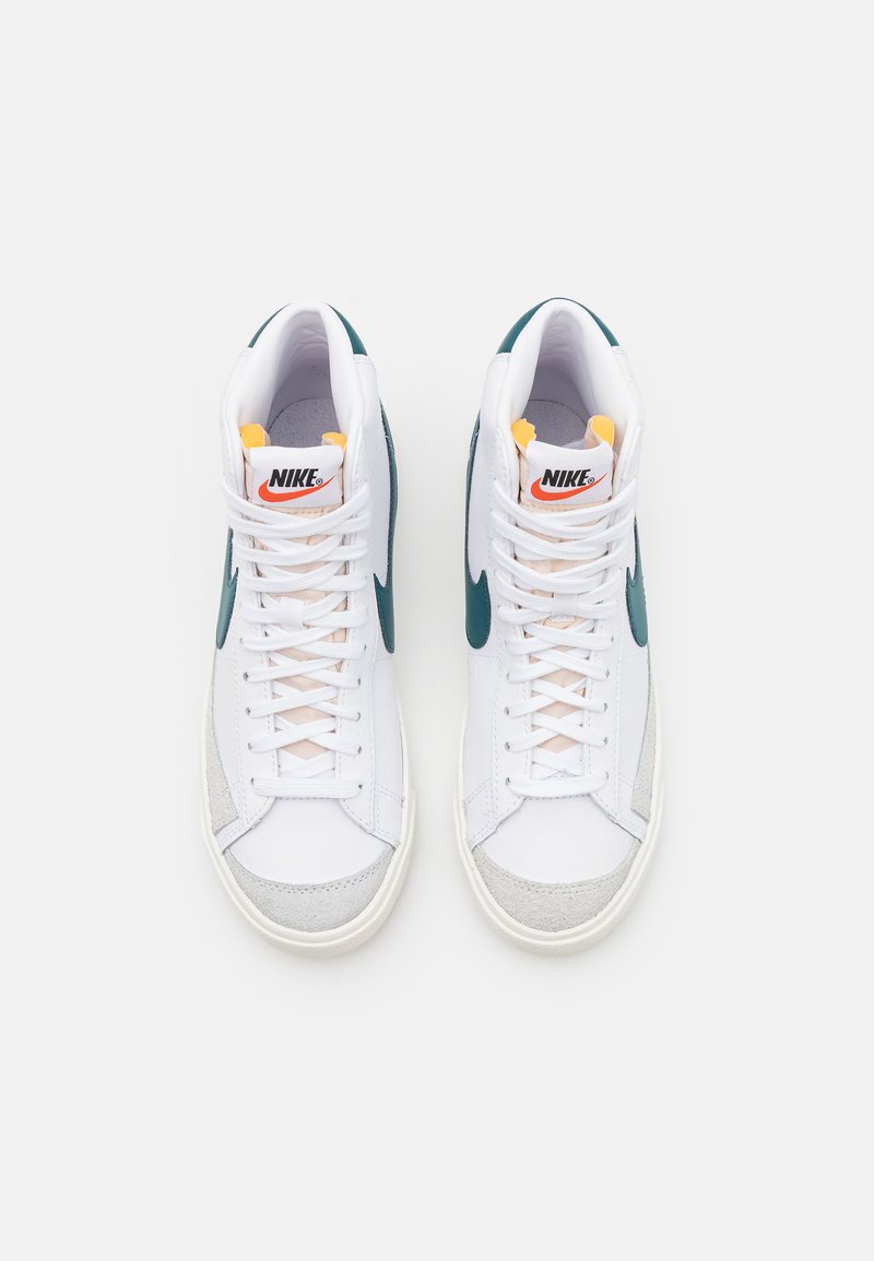nike blazer mid 77 green and black