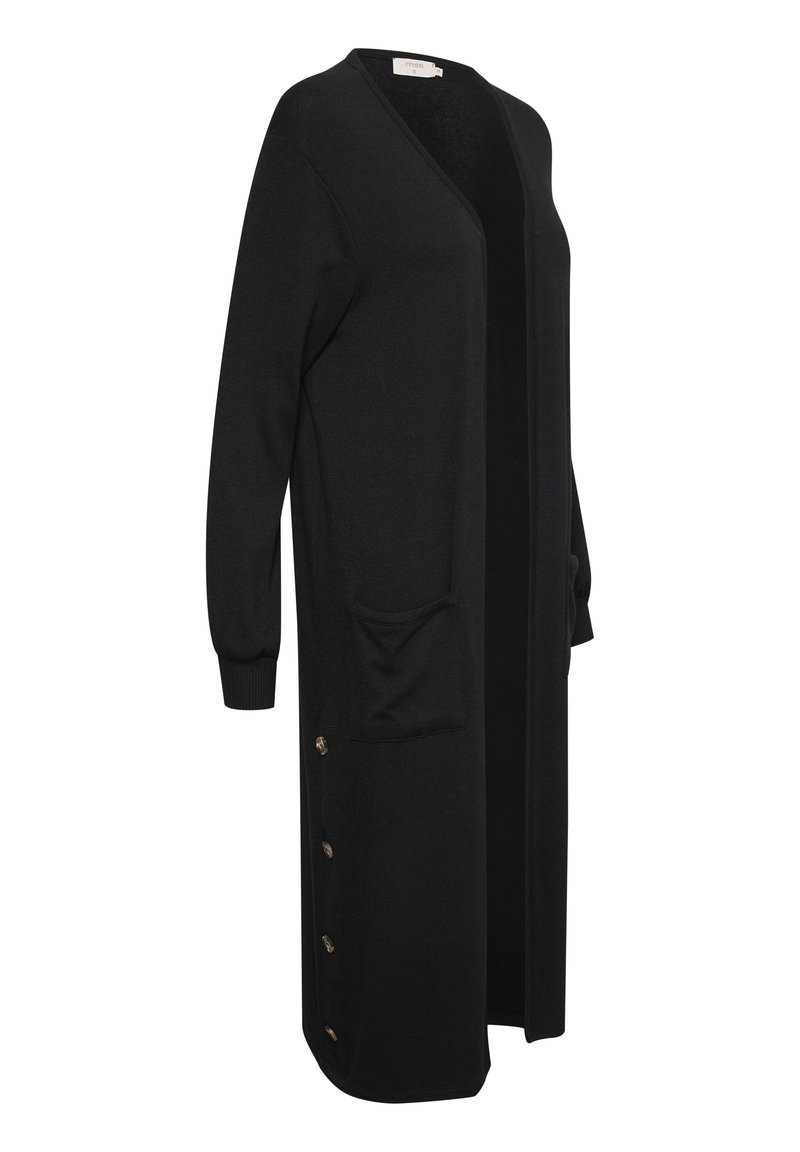 Damen Strickjacken | Cream SALLY Strickjacke pitch black/schwarz - GD28150 Damen Strickjacken | Cream SALLY Strickjacke pitch black/schwarz - GD28150