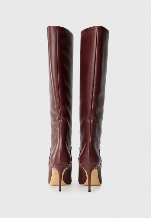 Talons Hauts Stuart Weitzman - Marron - Taille 8.5 US - Modèle Gunslanger - Occasion