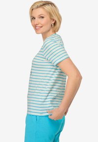 LAURASØN Triko s potiskem - light blue