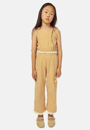 MIPOUNET VICHY - Pantalones - caramel