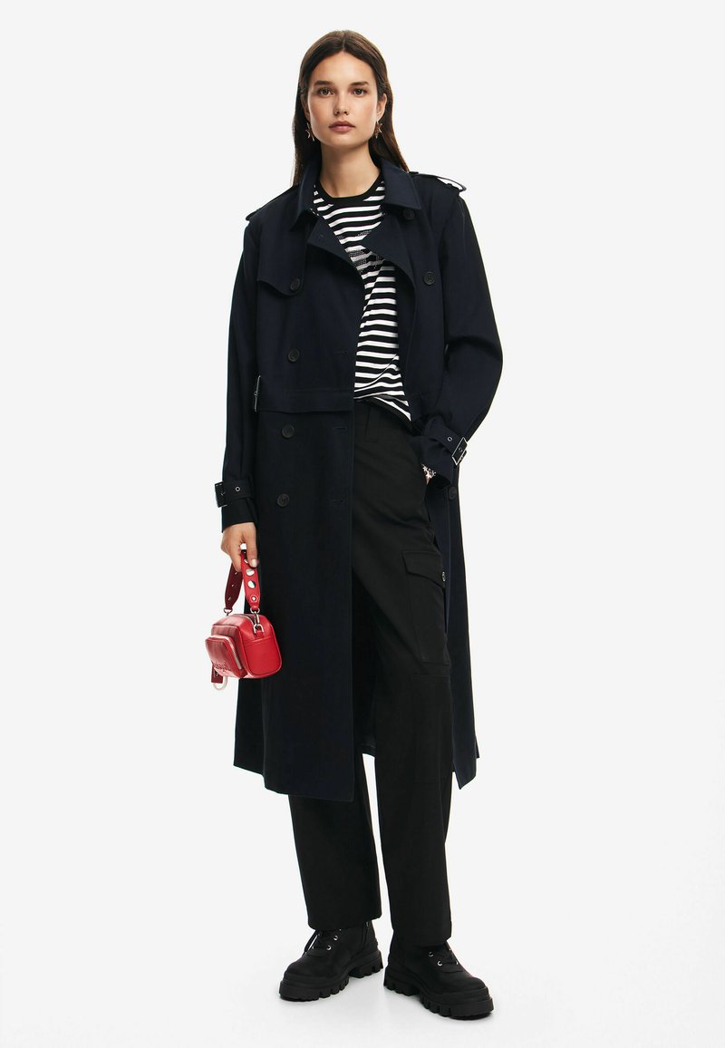 Desigual Trench - blue