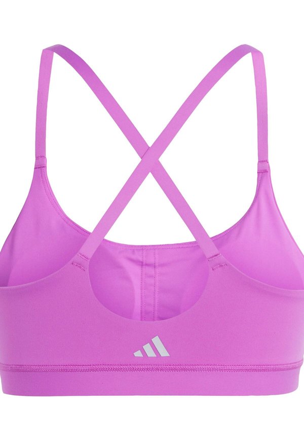 ALL ME - Light support sports bra - purple burst4