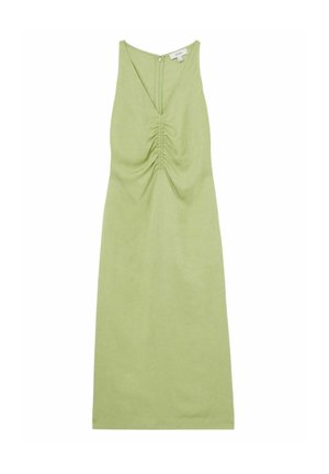 Reiss PARI RUCHED SLEEVELESS MIDI - Vardagsklänning - green