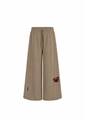 #VDR VILLADELLEROSE, OVERSIZE TROUSERS - Παντελόνι φόρμας - beige