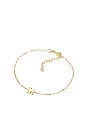 LETTER M - Armband - gold-coloured