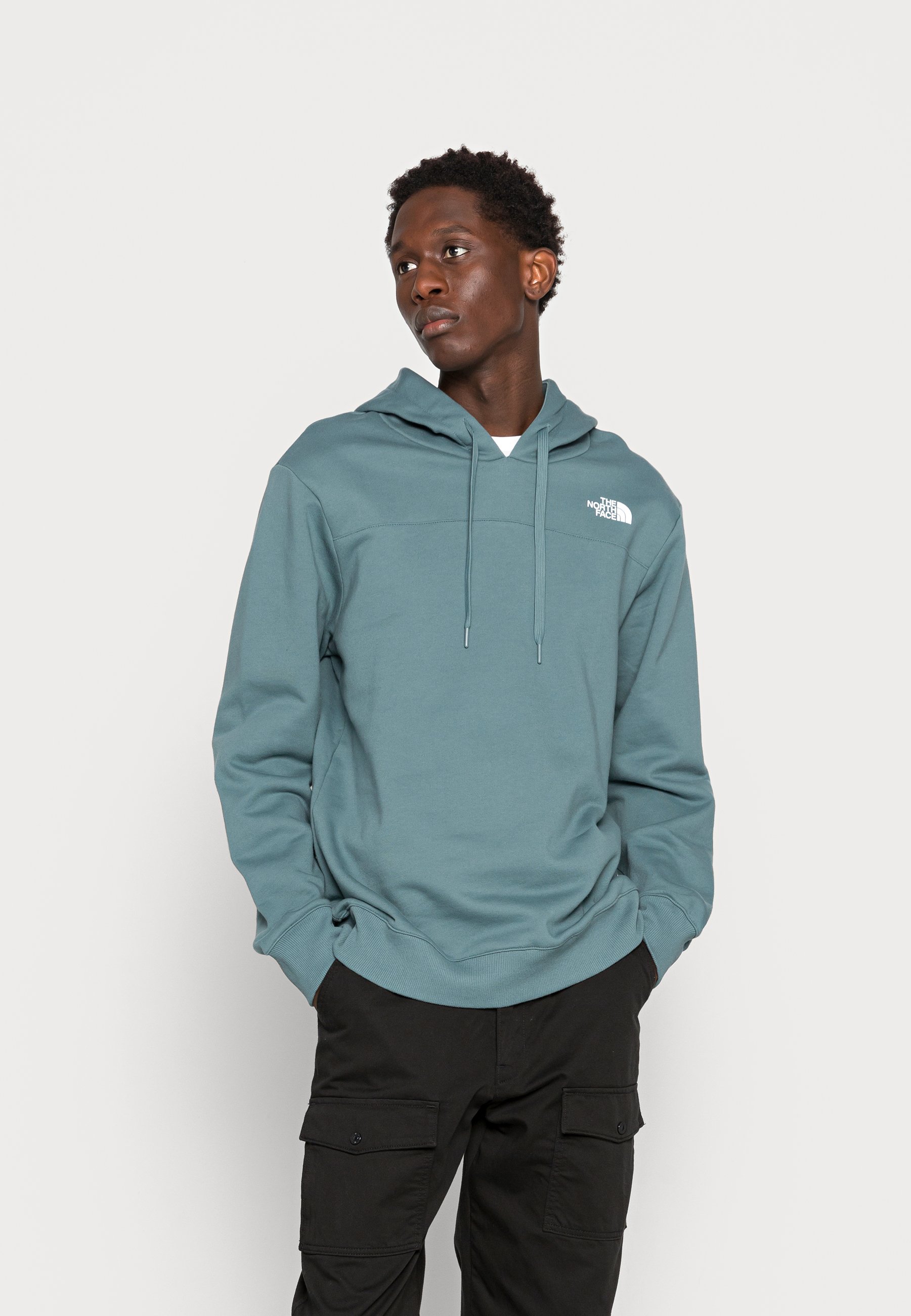 The North Face Zumu Hoodie Sweatshirt Goblin Blue Blue Grey Zalando Co Uk