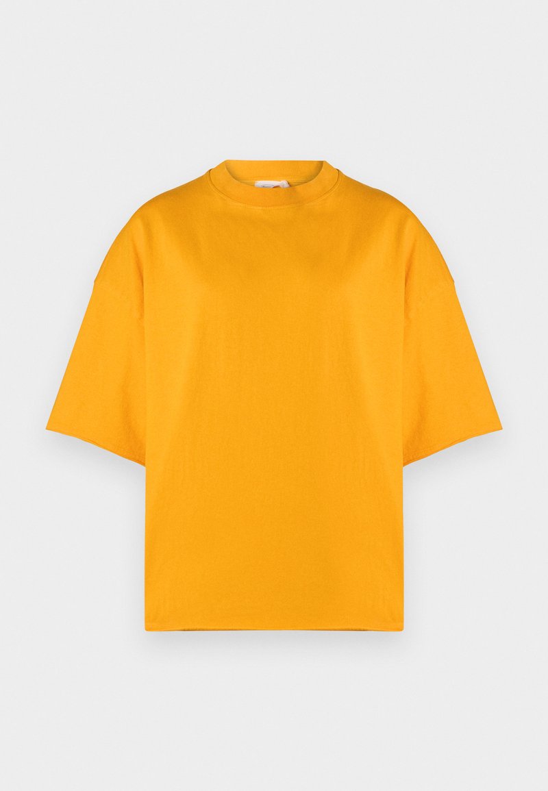 American vintage T-shirt basic abrikoos