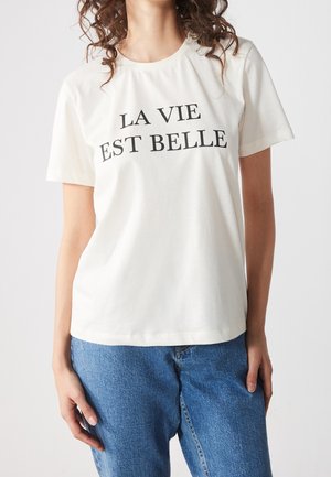T-shirt imprimé - white