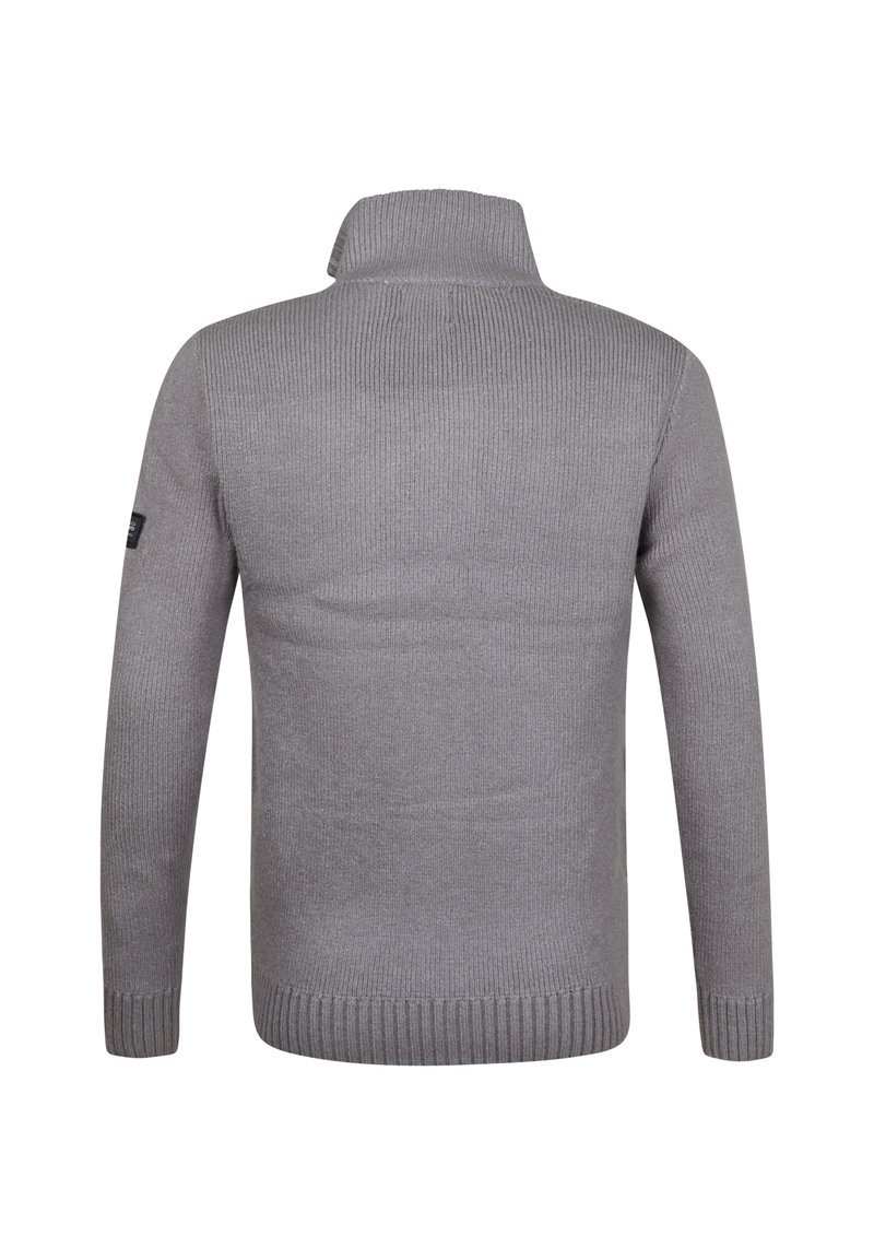 Petrol Industries Gilet light slate melee/gris clair chiné ZALANDO