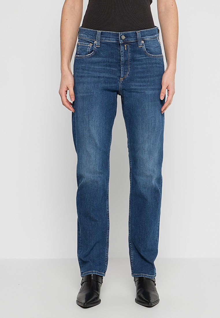 Replay Straight leg jeans blauw Replay Straight leg jeans blauw