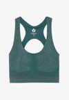 MEDIUM SUPPORT SEAMLESS SPORTS BRA WITH CUT OUT RACER BACK - Sport-BH mit mittlerer Stützkraft - mint