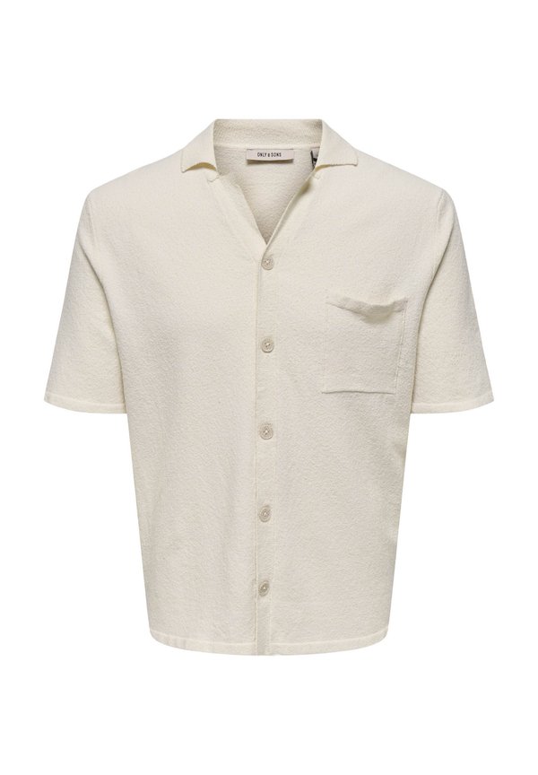 FRANKIE KURZARM - Strickjacke - weiß