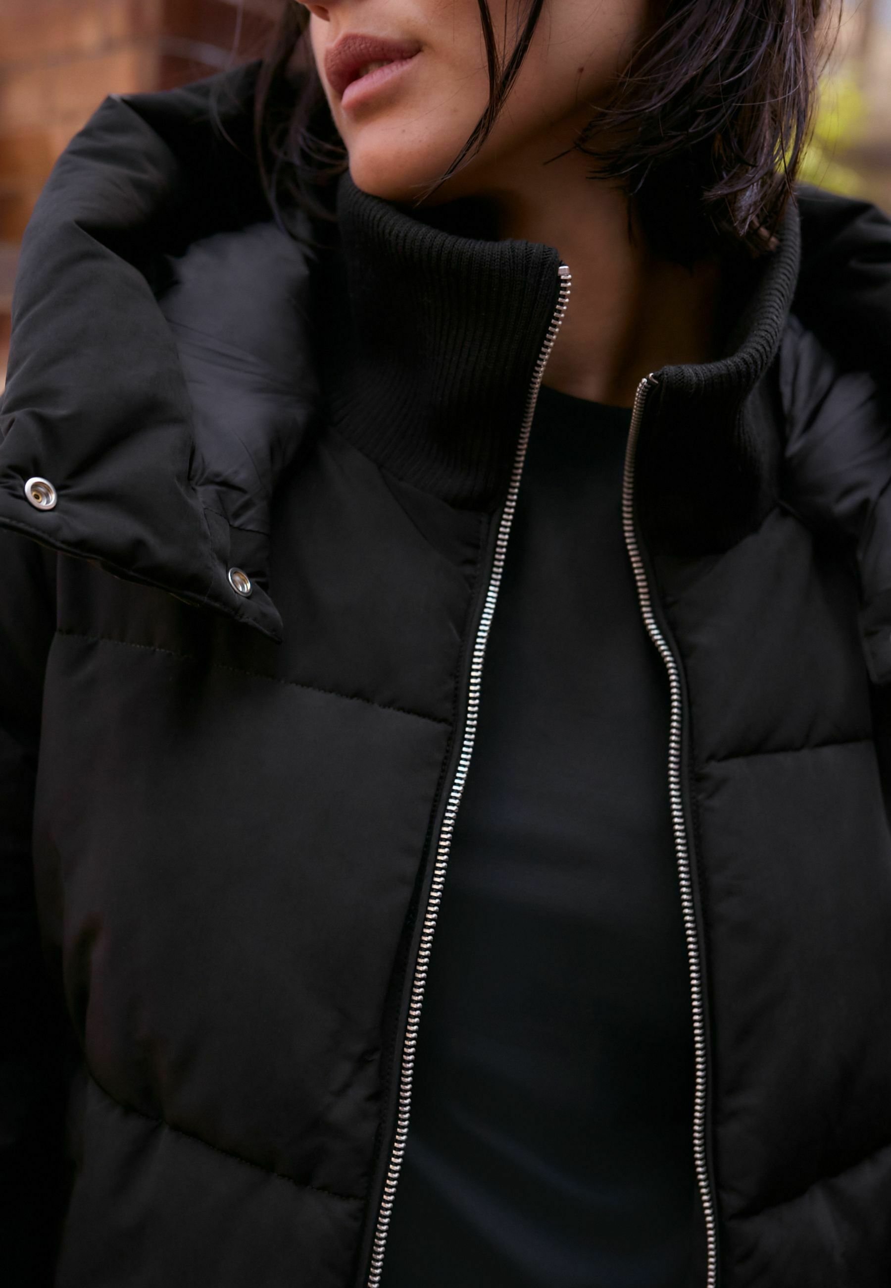 Next SHOWER RESISTANT PADDED Cappotto invernale black/nero