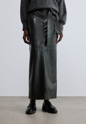 VACARO - Pencil skirt - open grey