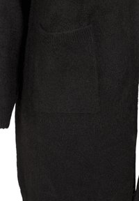 Zizzi LANGE MIT TASCHEN - Adīta jaka - black