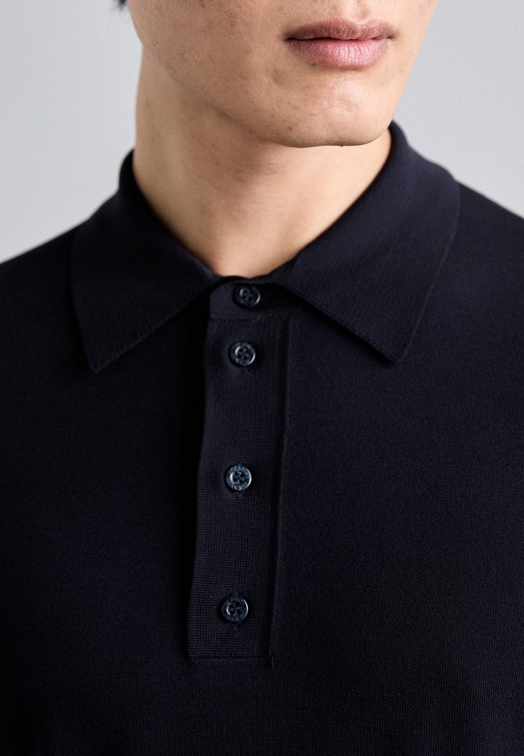 Neil Barrett TECNO - Polo shirt - dark navy/dark blue - Zalando