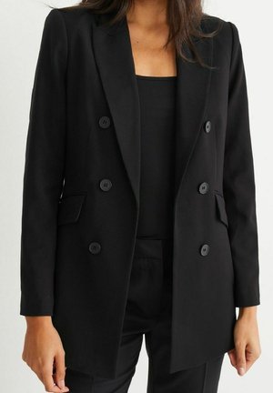 Halflange jas - black