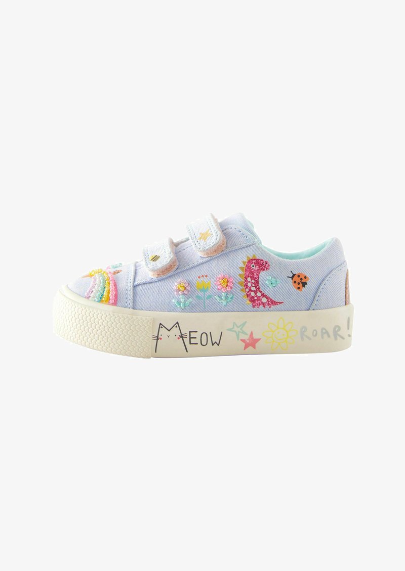 Next EMBELLISHED WIDE FIT - Baskets basses - blue rainbow