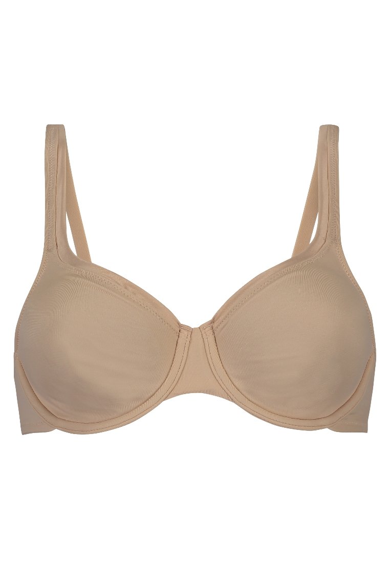 Hunkemöller SATIN FLEECE T skjorte BH tan Zalando.no Hunkemöller SATIN FLEECE - Bøyle-BH - black
