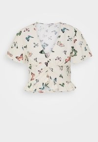 Não selecionado, multi-coloured