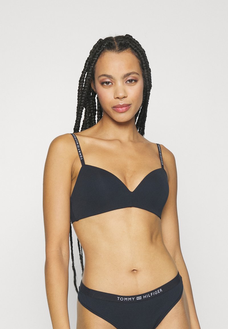 Tommy Hilfiger WIRELESS - Tõstev rinnahoidja - desert sky