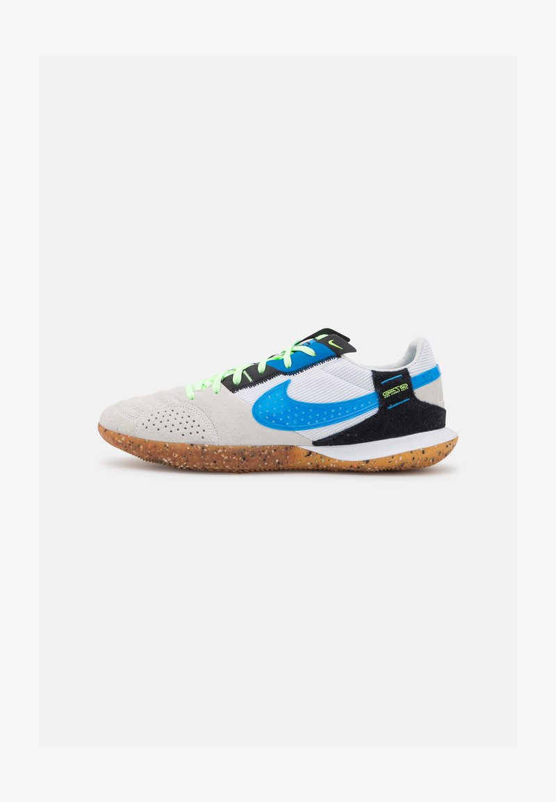 Nike Performance STREETGATO - Sapatilha de treino - white/light photo blue/black/lime glow